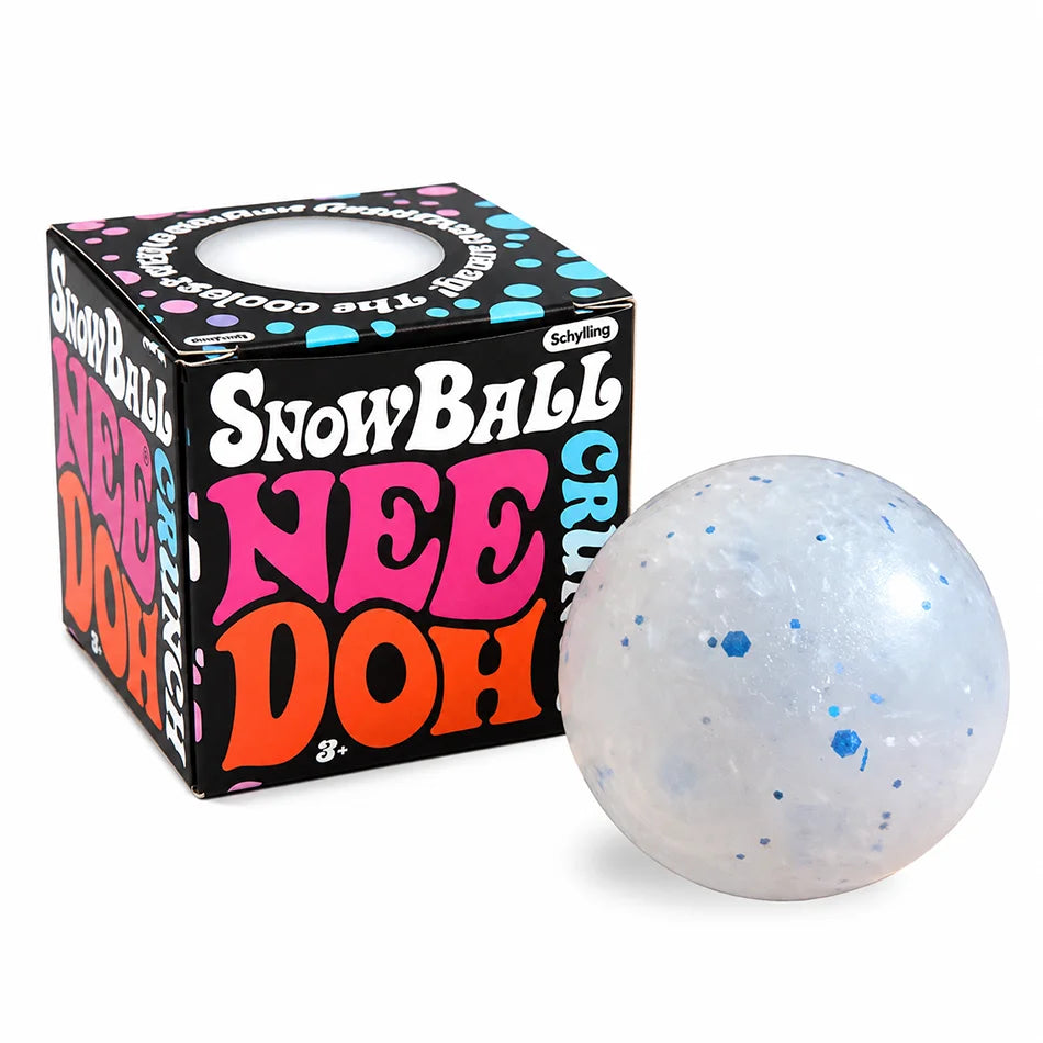 Schylling NeeD Doh Stress-relief drink cup Bilnd Box Sensory Squeeze Toy Stress Relief Snowball for Focus ADHD Population