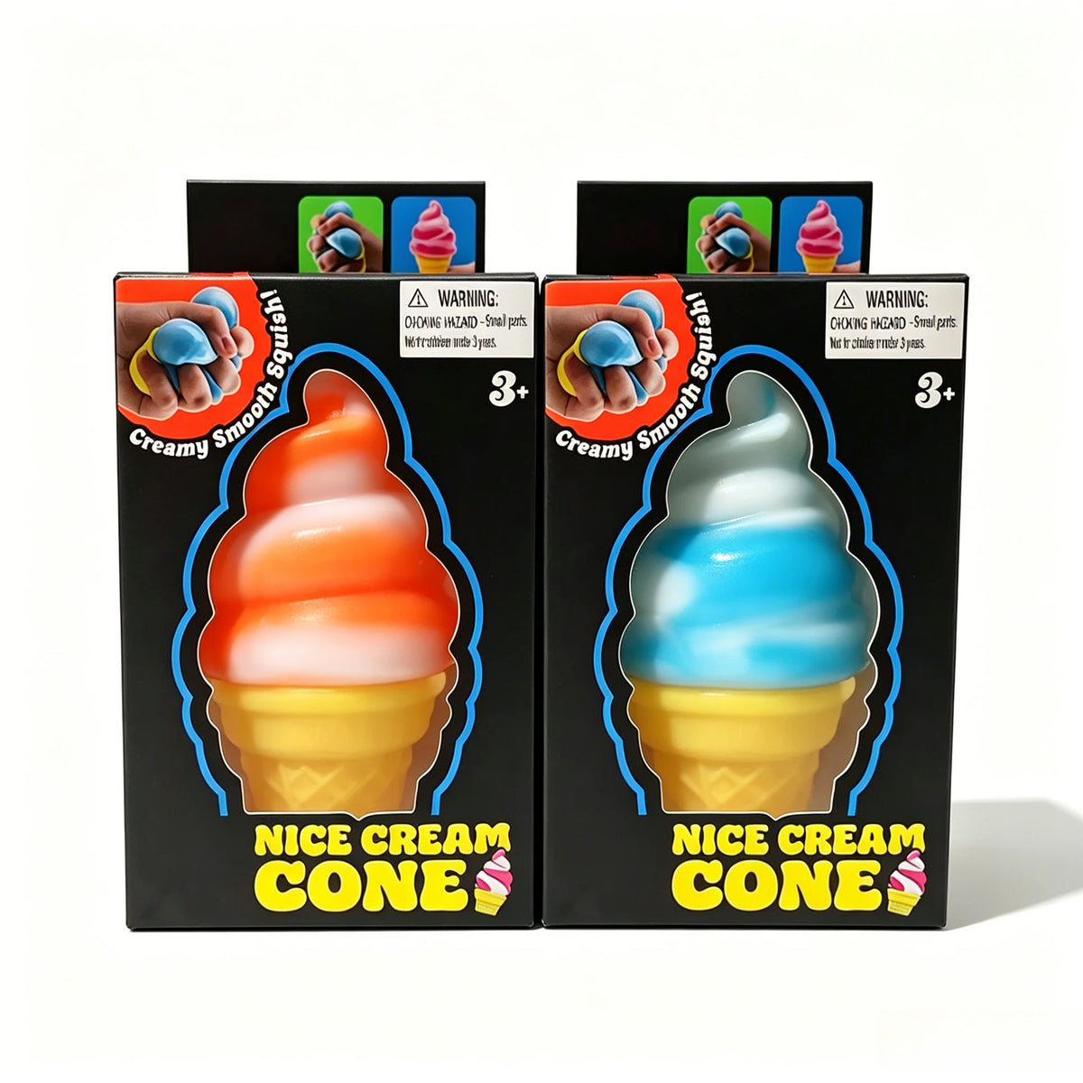 Icecream Stressrelieving Ball Toy Reduces Anxiety Releases Stress Tactile Toy Suitable for Children as a soothing Squeezing Obje