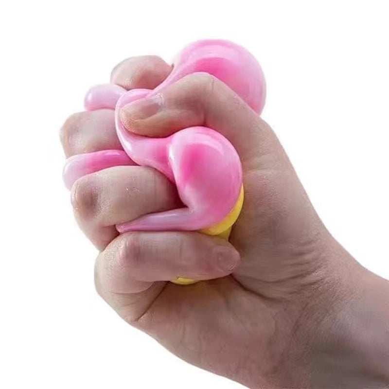 Icecream Stressrelieving Ball Toy Reduces Anxiety Releases Stress Tactile Toy Suitable for Children as a soothing Squeezing Obje