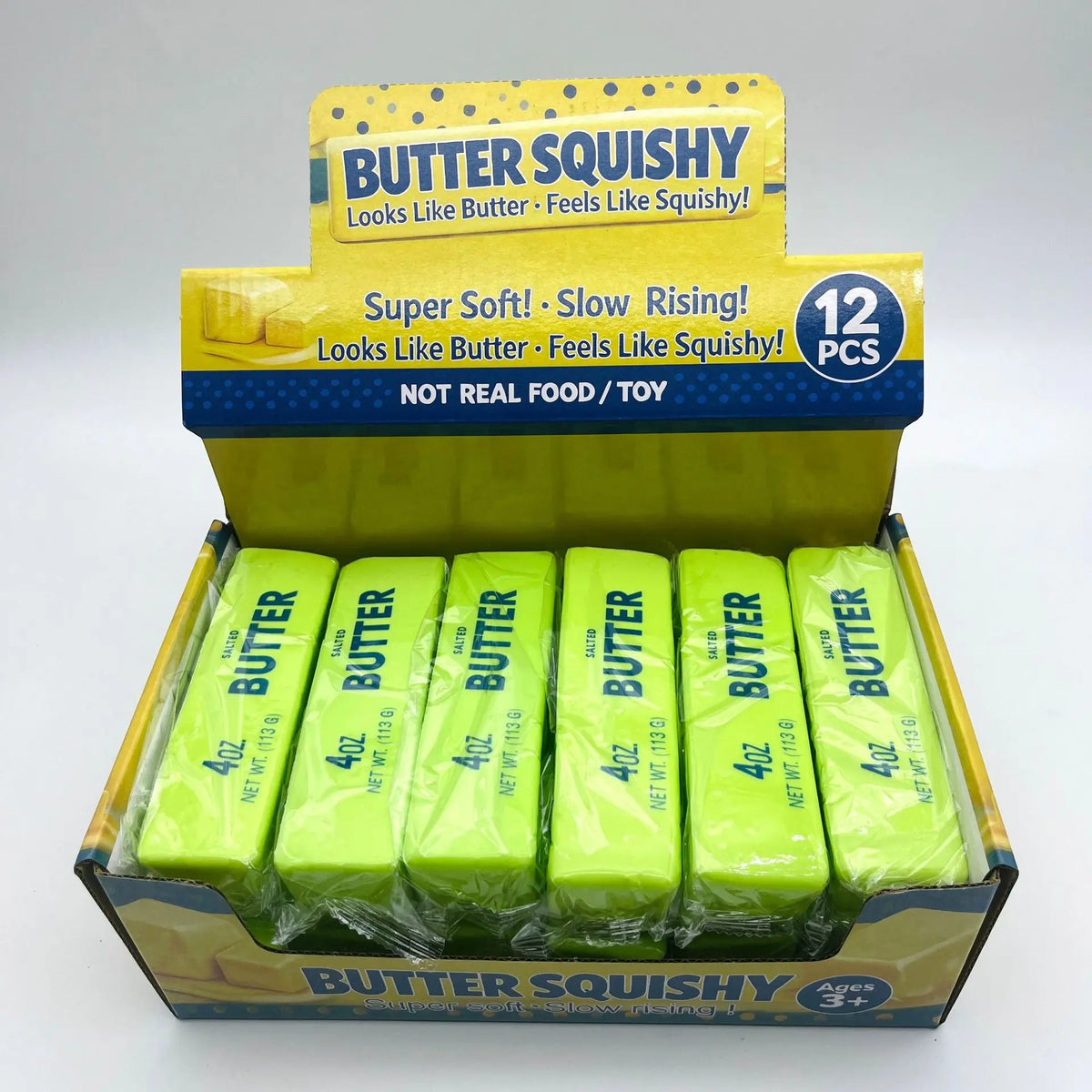 1PCS Simulate Gold Brick Squishy Slow Rising Stress Relief Toy Realistic Gold Bar Squeeze Anti-Anxiety Fidget Toy Party Favors