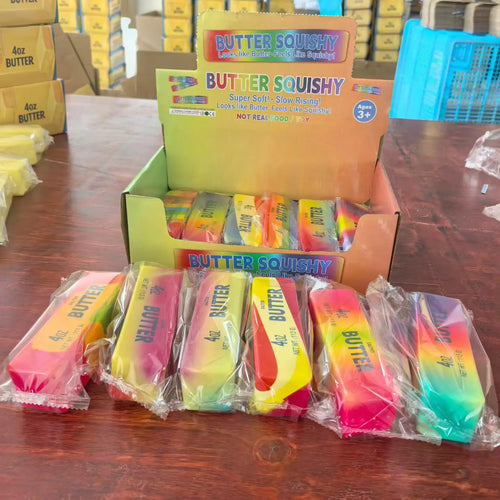 1PCS Simulate Gold Brick Squishy Slow Rising Stress Relief Toy Realistic Gold Bar Squeeze Anti-Anxiety Fidget Toy Party Favors